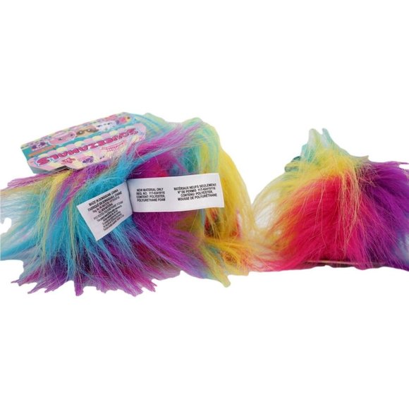 Squeezamals Fluffy Furball Super Squishy (Lot of 3) Scented 3.5 in NWT - Picture 4 of 7